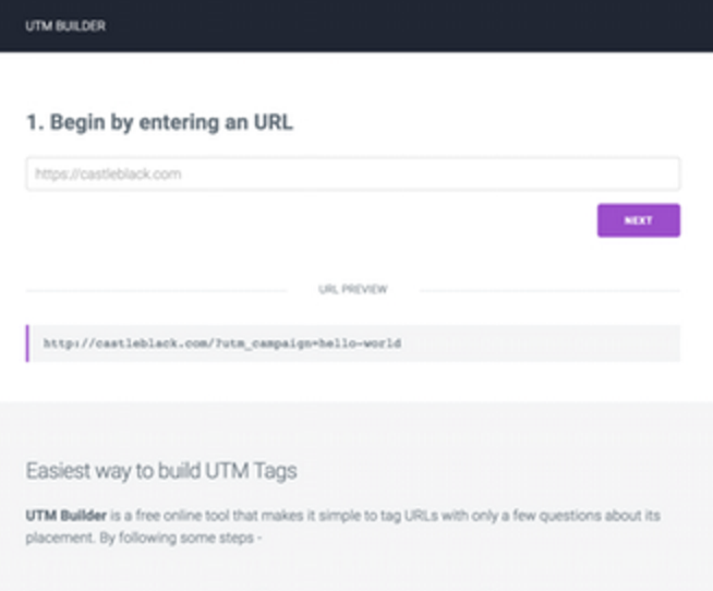 Easiest UTM Tags Builder - UTM Builder